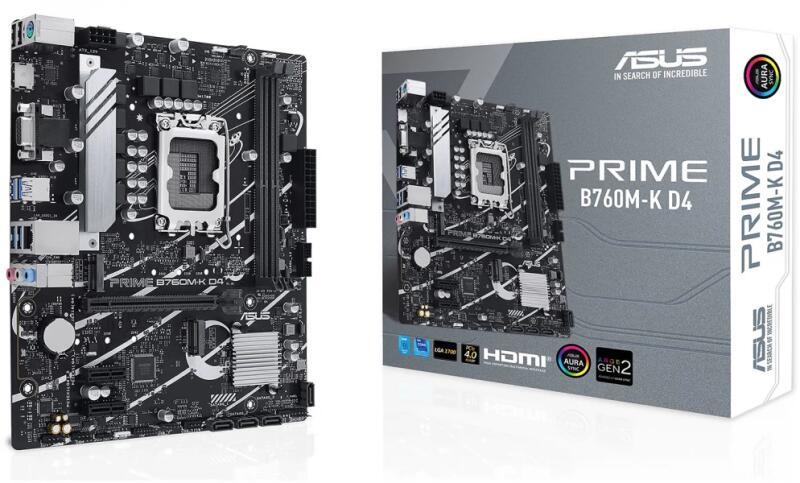 PRIME B760M-K D4