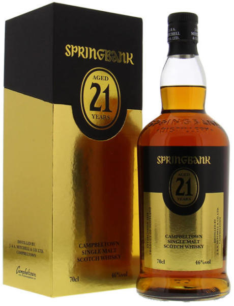 SPRINGBANK 21年 SPRINGBANK 21 Years 0,7 l 46% (Whisky) - Preturi