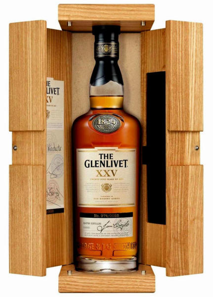 The Glenlivet 25 Years 0,7 l 43% (Whisky) - Preturi