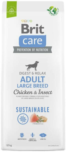 Care Sustainable Adult Large Breed Chicken & Insect 3 kg