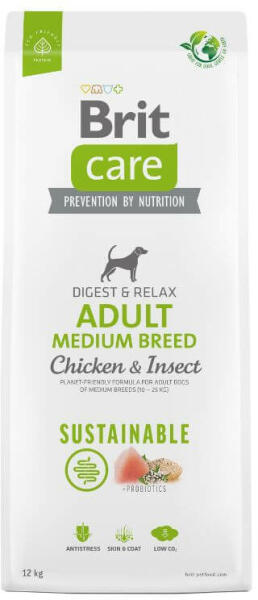 CAre Sustainable Adult Medium Breed Chicken & Insect 1 kg