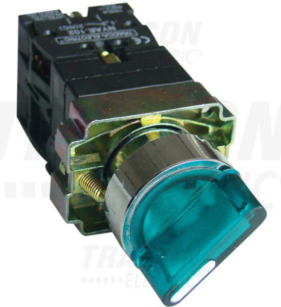 Vásárlás: TRACON Világítókaros kapcsoló, fémalap, zöld, LED, kétáll. , izzó  n. 1×NC+1×NO, 3A/400V AC, IP42 (NYGBK2365Z) Villanykapcsoló árak  összehasonlítása, Világítókaros kapcsoló fémalap zöld LED kétáll izzó n 1  NC 1 NO 3