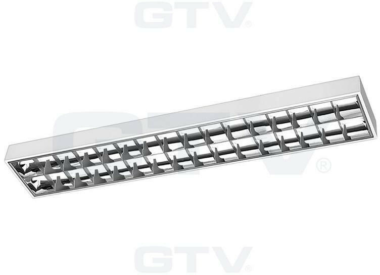 Vásárlás: GTV Led fénycsőre szerelt tükrös-rácsos lámpatest 2x150cm falon  kívüli (GTV-OS-LE150NJ-01) Fali- és mennyezeti lámpa, csillár árak  összehasonlítása, Led fénycsőre szerelt tükrös rácsos lámpatest 2 x 150 cm  falon kívüli GTV OS