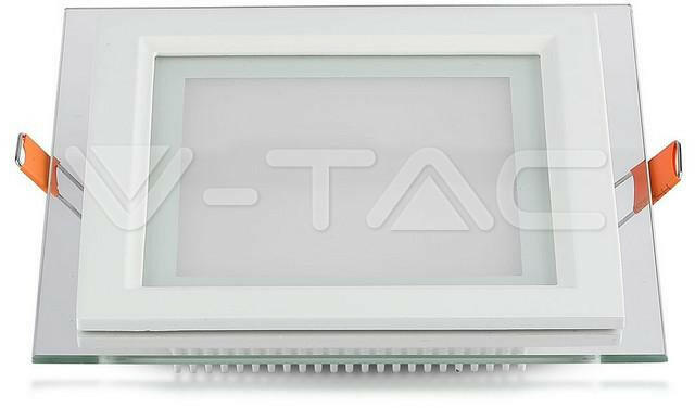 Vásárlás: V-TAC Üveg keretes, gipszkartonba süllyeszthető LED panel 6W -  hideg fehér, négyzet alakú (13150) Beépíthető lámpa árak összehasonlítása,  Üveg keretes gipszkartonba süllyeszthető LED panel 6 W hideg fehér négyzet  alakú 13150 boltok