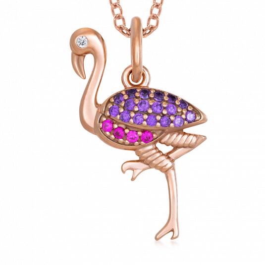 Vásárlás: Sofia ezüst arannyal bevont flamingó medál COPZB98053  (COPZB98053) Medál árak összehasonlítása, ezüst arannyal bevont flamingó  medál COPZB 98053 COPZB 98053 boltok