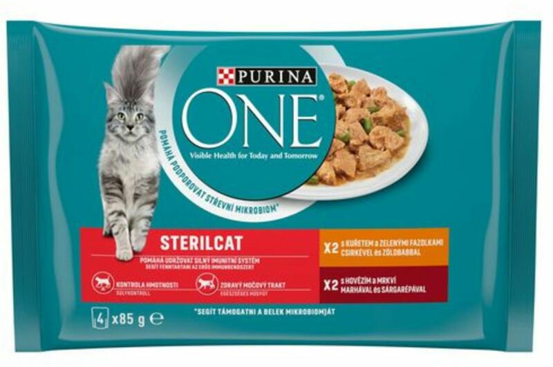 Sterilcat chicken & beef 4x85 g