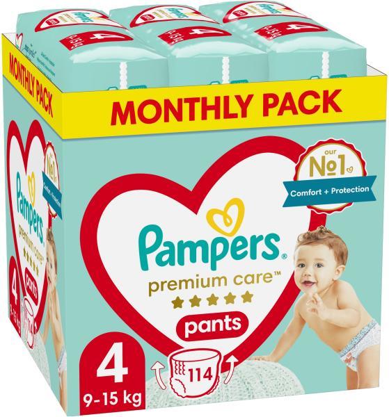 Premium Care Pants 4 Maxi 9-15 kg 114 db