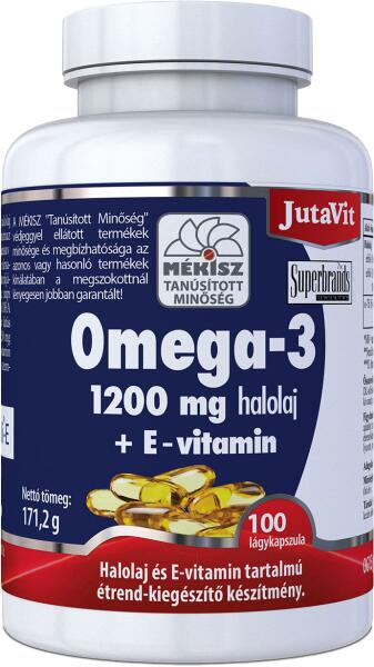 JutaVit Omega-3 + Vitamin E (100 caps. ) (Suplimente nutritive) - Preturi