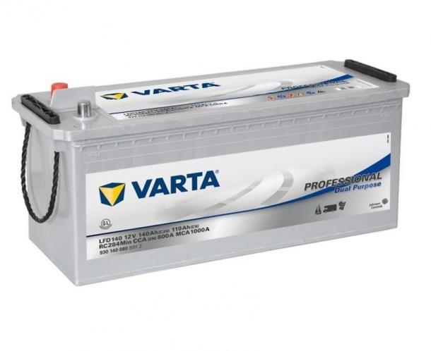 VARTA Professional Dual Purpose 140Ah 800A left+ (930140080) (Acumulator  camion, vaporas, rulota ) - Preturi