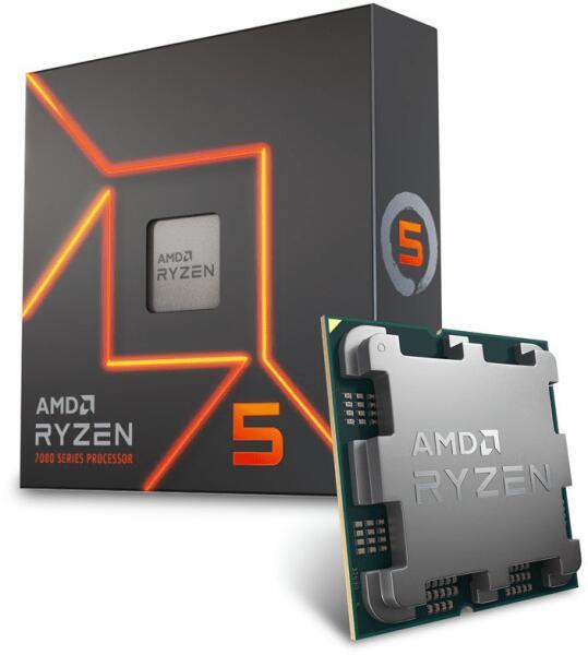 AMD Ryzen 5 7600X 6-Core 4.7GHz AM5 Tray (100-000000593