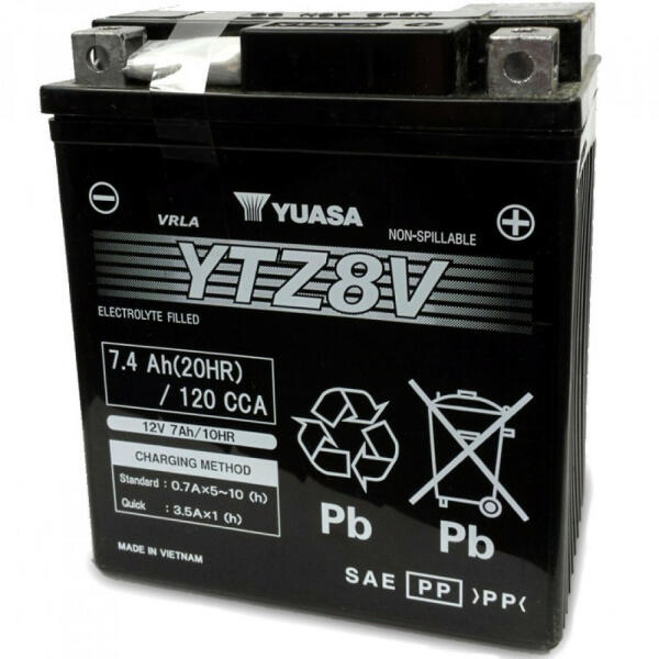 5Ah 120A right+ YTZ8V