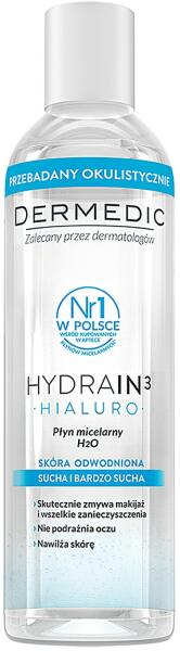 Hydrain H2O micellás víz 200 ml