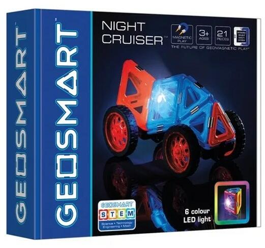 Vásárlás: GeoSmart Mágneses autóépítő játék LED panellel - Geosmart: Night  Cruiser - Geo 217 (19869-182) Mágneses építőjáték árak összehasonlítása,  Mágneses autóépítő játék LED panellel Geosmart Night Cruiser Geo 217 19869  182 boltok