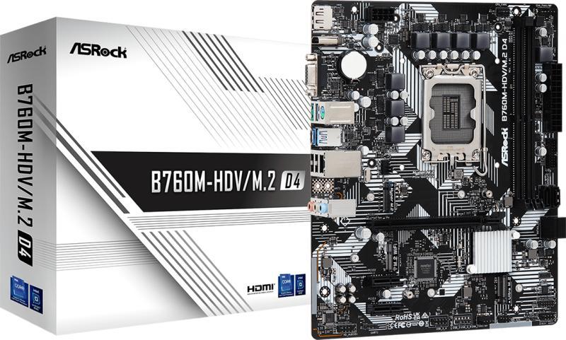 B760M-HDV/M.2 D4