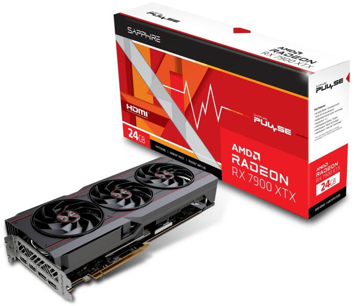 PULSE AMD Radeon RX 7900 XTX 24G GDDR6 (11322-02-20G)