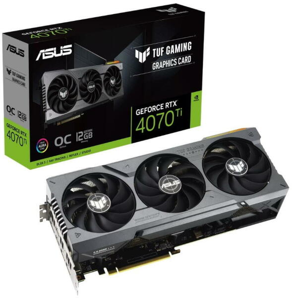 ASUS TUF Gaming GeForce RTX 4070 Ti OC 12GB GDDR6X 192bit (TUF