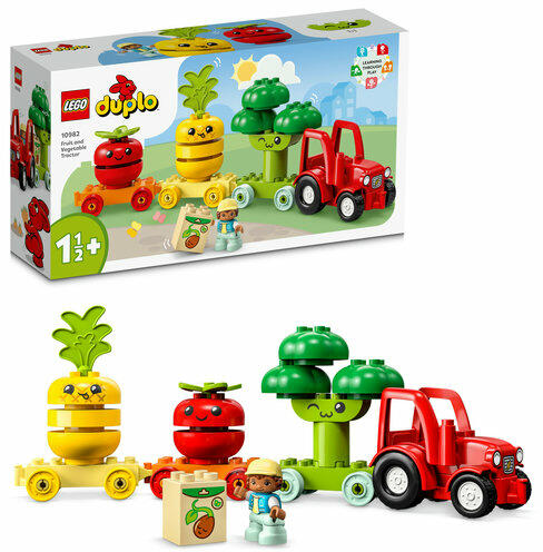 LEGO® DUPLO® - Fruit and Vegetable Tractor (10982) (LEGO) - Preturi
