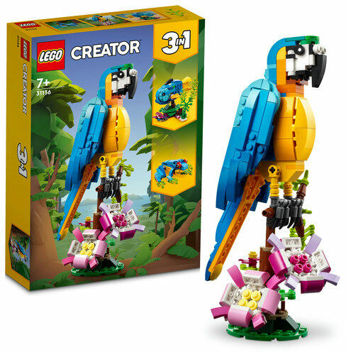 LEGO® Creator 3-in-1 - Exotic Parrot (31136) (LEGO) - Preturi