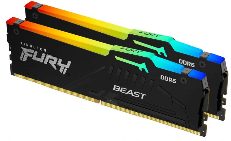 FURY Beast RGB 16GB (2x8GB) DDR5 5200MHz KF552C36BBEAK2-16