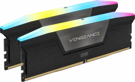 VENGEANCE RGB 64GB (2x32GB) DDR5 6000MHz CMH64GX5M2B6000Z40