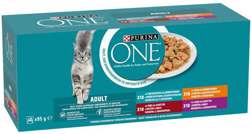 Adult chicken/beef/lamb/ocean fish 40x85 g