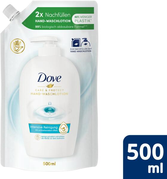 Care&Protect folyékon szappan utántöltő 500 ml