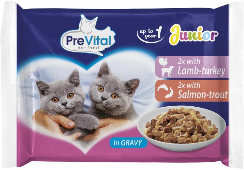 Vásárlás: Partner in Pet Food PreVital Junior in gravy 12x100 g  Macskaeledel árak összehasonlítása, PreVital Junior in gravy 12 x 100 g  boltok