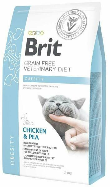 Grain Free Veterinary Diet Obesity chicken & pea 2 kg