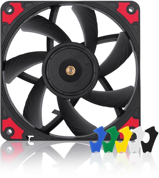NF-A12x15 PWM 120mm Chromax Black (NOCTUA-FAN-NF-A12X15C-PWM)