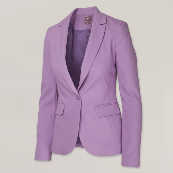 Vásárlás: Willsoor Elegáns hosszú női blézer világos lila színben 14862 Női  kosztüm, blézer árak összehasonlítása,  Elegánshosszúnőiblézervilágoslilaszínben14862 boltok