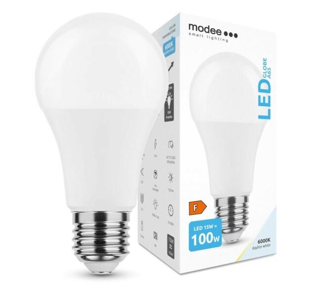 LED izzó gömb A65 15W E27 foglalat 6000K (1521Lumen)