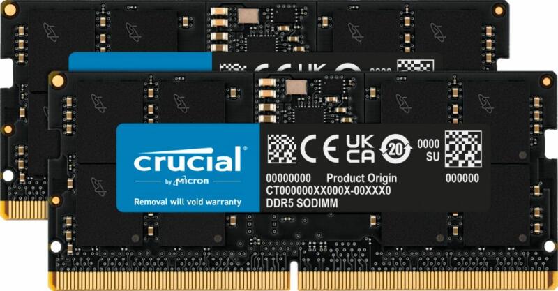 32GB (2x16GB) DDR5 5600MHz CT2K16G56C46S5