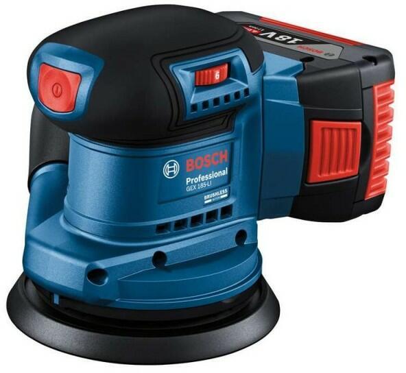 Bosch GEX 185-LI (06013A5021) (Masina de slefuit orbital) - Preturi