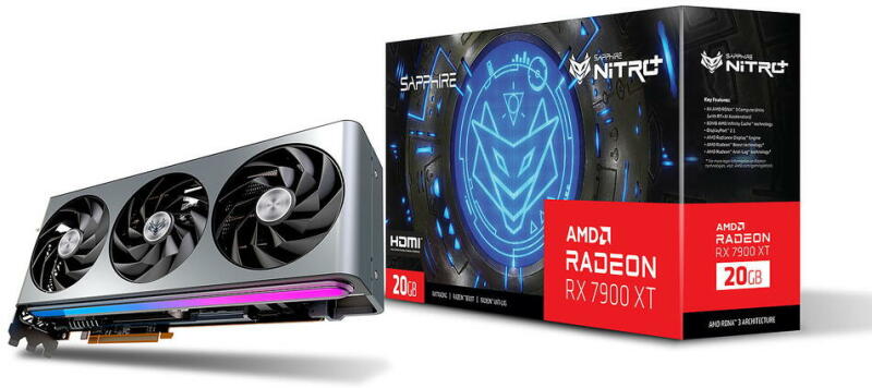 AMD Radeon RX 7900 XT NITRO+ 20GB GDDR6 (11323-01-40G)