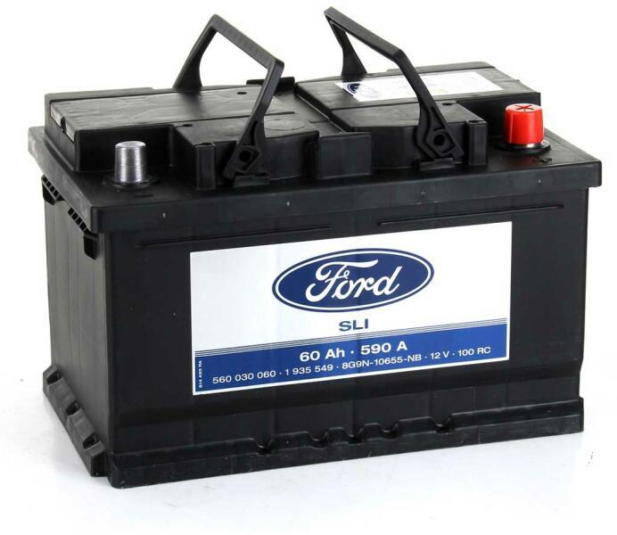 Ford 60Ah 590A right+ (Acumulator auto) - Preturi
