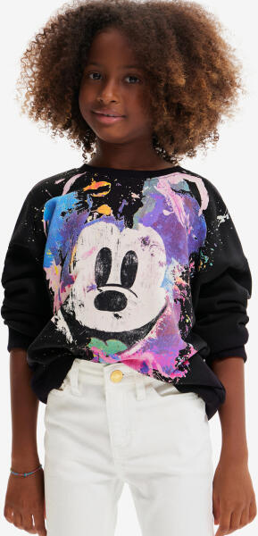 Vásárlás: Desigual Lány Desigual Mickey Gyerek Melegítő felső 158-160  Fekete Gyerek pulóver, kardigán árak összehasonlítása, Lány Desigual Mickey  Gyerek Melegítő felső 158 160 Fekete boltok