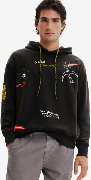 Vásárlás: Desigual Férfi Desigual Dante Melegítő felső XL Fekete Férfi  pulóver árak összehasonlítása, FérfiDesigualDanteMelegítőfelsőXLFekete  boltok