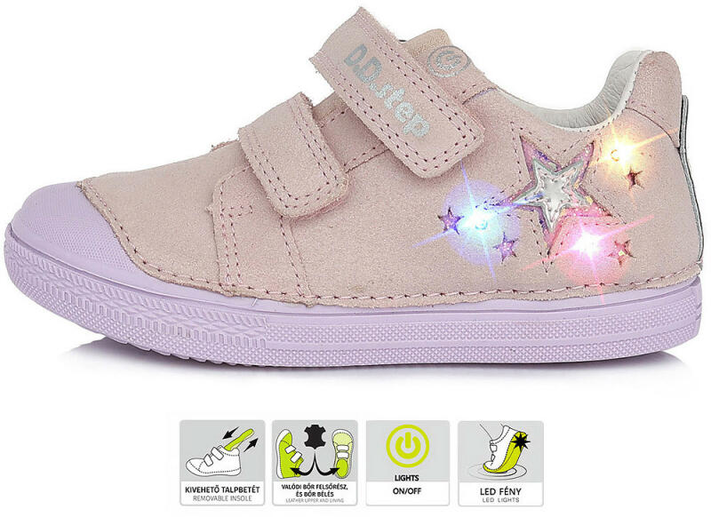 Vásárlás: D.D.Step Csillagos bézs LED fényű lány cipő (Méret 32) Gyerek cipő  árak összehasonlítása, Csillagos bézs LED fényű lány cipő Méret 32 boltok