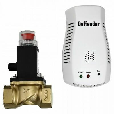 Homplex Detector de gaz Division Gas Deffender SDI + electrovalva (3710015)  (Alarma monoxid de carbon, fum si gaze) - Preturi
