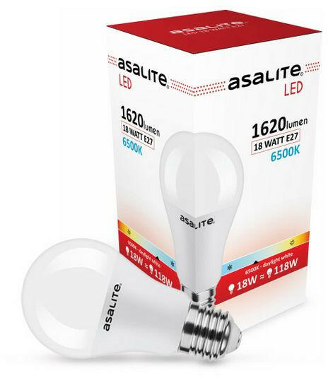 LED Izzó A70 gömb E27 18W 6500K (1620 lumen) (ASAL0148)