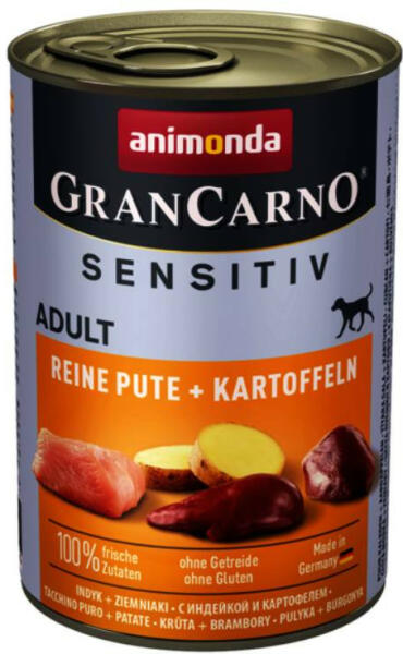 GranCarno Adult Sensitiv Turkey & Potato 400 g