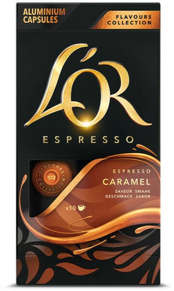 Vásárlás: L'OR Espresso Caramel Nespresso (10) Kávégép kapszula, kávépárna  árak összehasonlítása, Espresso Caramel Nespresso 10 boltok