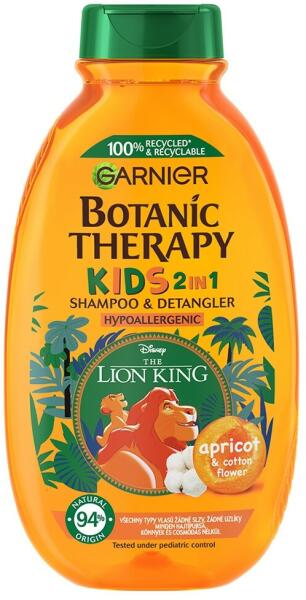 Botanic Therapy Kids 2in1 sampon & balzsam oroszlánkirály 400 ml