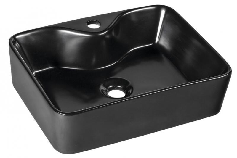 Balena 48x37 cm matt black (BH7013B)