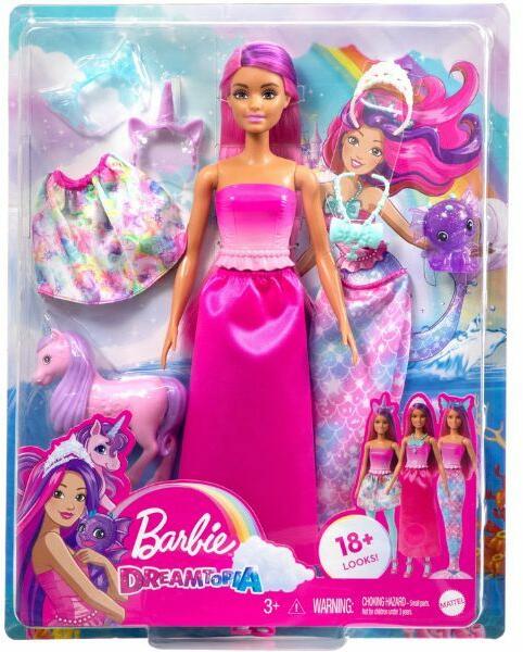 Vásárlás: Mattel Barbie Dreamtopia: Átváltozó sellő 2023 (HLC28) - jateknet  Barbie baba árak összehasonlítása, Barbie Dreamtopia Átváltozó sellő 2023  HLC 28 jateknet boltok