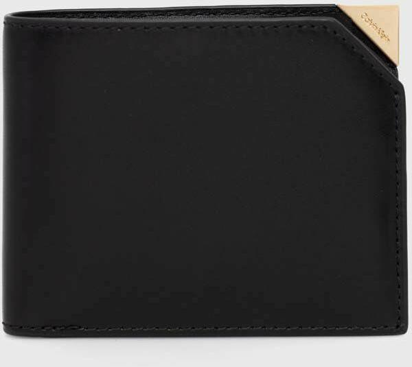 Klein portofel de piele barbati, culoarea negru PPYX-PFM006_99X ( Portofel) - Preturi