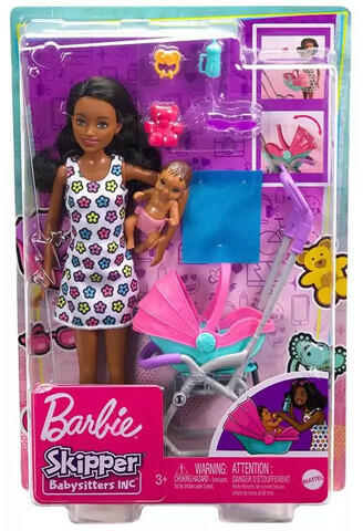 Vásárlás: Mattel Barbie®: Skipper Bébiszitter baba babával és  kiegészítőkkel - Mattel (FHY97_HHB68) Barbie baba árak összehasonlítása, Barbie  Skipper Bébiszitter baba babával és kiegészítőkkel Mattel FHY 97 HHB 68  boltok