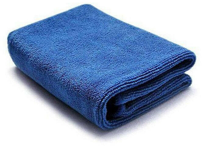 Mikroszálas törlőkendő 40x40cm 300g/m2 kék 10 db-os