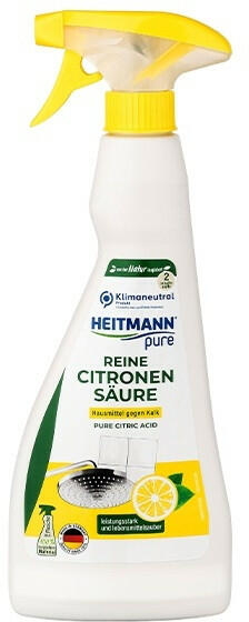 Vízkőoldó spray HEITMANN Pure citromsav 500ml (BH-8300) - papir-bolt