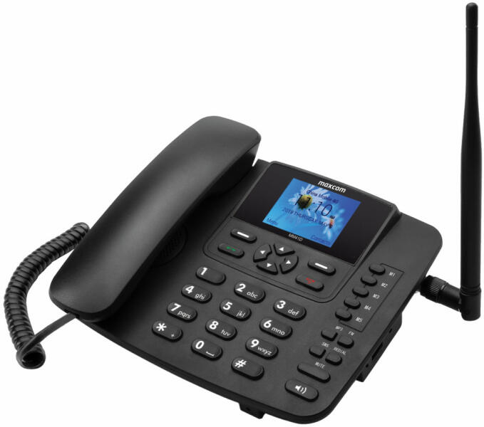 TELEFON FIXOMOBIL MAXCOMM Comfort MM41D, Android, LTE, Black - TELEFON FIX  CU CARTELA SIM COMPATIBIL DIGI ORANGE VODAFONE TELEKOM (Telefon) - Preturi